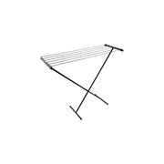 Bo-Camp Drying Rack Compact Steel Scissor Model Black (5.5 Metres)