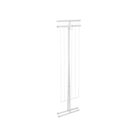 Bo-Camp Drying Rack Compact Steel Scissor Model White (5.5 Metres)