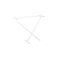 Bo-Camp Drying Rack Compact Steel Scissor Model White (5.5 Metres)