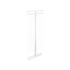 Bo-Camp Drying Rack Compact Steel Scissor Model White (9 Metres)