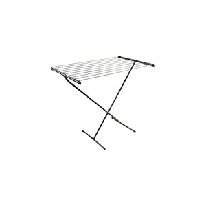 Bo-Camp Drying Rack Compact Steel Scissor Model Black (9 Metres)