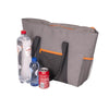 Bo-Camp Cooler Bag Beach Grey (18 Litres)