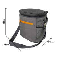 Bo-Camp Cooler Bag Grey Polyester (20 Litres)