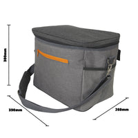 Bo-Camp Cooler Bag Grey Polyester (30 Litres)