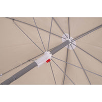 Bo-Camp Parasol Articulated Arm Polyester (Dia 250cm / Sand)