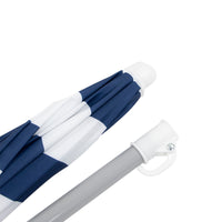 Bo-Camp Parasol Beach Articulated Arm Polyester (Dia 165cm)