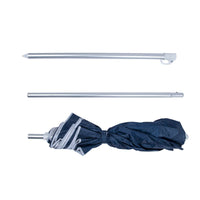 Bo-Camp Parasol Compact 3 Pieces Polyester (Dia 160cm / Blue)