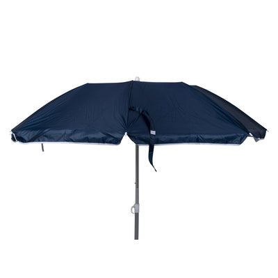 Bo-Camp Parasol Compact 3 Pieces Polyester (Dia 160cm / Blue)