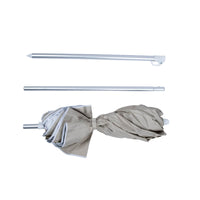 Bo-Camp Parasol Compact 3 Pieces Polyester (Dia 160cm / Sand)