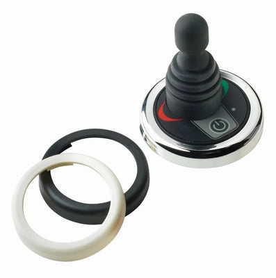 VETUS compact thruster panel with joystick, including time delay