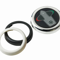 VETUS compact thruster panel with joystick, including time delay