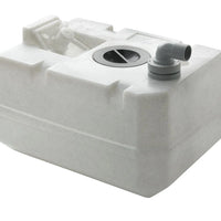 VETUS Rigid waste water tank, 25lt, including connections (BTANK25C)