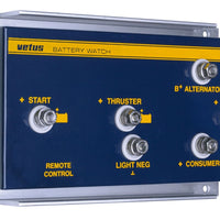 VETUS battery watch, 24 Volt, excl. panel