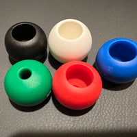 Rope or shock cord Ball Stopper  5 different colours 30 mm OD