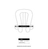 Legend 305 manual life jacket Black 40-150 kg () - BALTIC