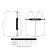 Slim Reflective Buoyancy aid Reflective 30-50 kg (S) - BALTIC