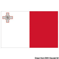 Flag Malta 20 x 30 cm