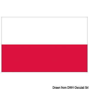 Flag Poland 30 x 45 cm