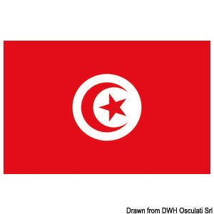 Flag Tunisia 20 x 30 cm