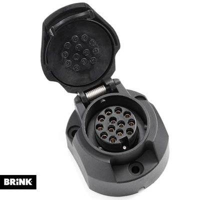 BRINK 743154 Towbar electric kit for RENAULT ARKANA, CLIO, CAPTUR  13-pin connector