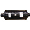 Centek Dual Stage Vernatone Round GRP Exhaust Muffler (152mm Hose)
