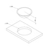 CAN Round Sink 290 x 120mm (No Waste Included)