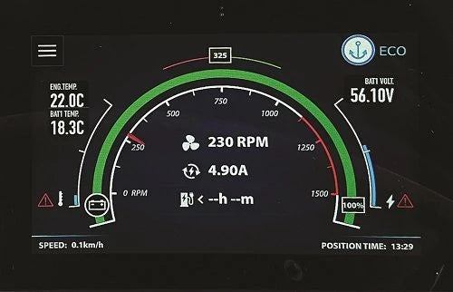 VETUS Multifunction Display for Electric Propulsion (CANNME7)