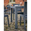 Canterbury Rattan Style Small Table Set with 4 Side Chairs