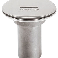 VETUS Stainless steel filler cap for hose Ø 38 mm, cover Ø 87 mm