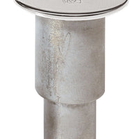 VETUS Stainless steel deck plate for waste water extr. for 38 mm san. Hose