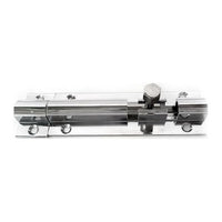 AG Chrome Barrel Bolt Latch (3")