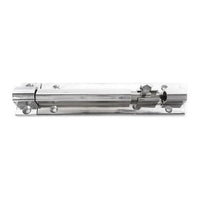 AG Chrome Barrel Bolt Latch (4")