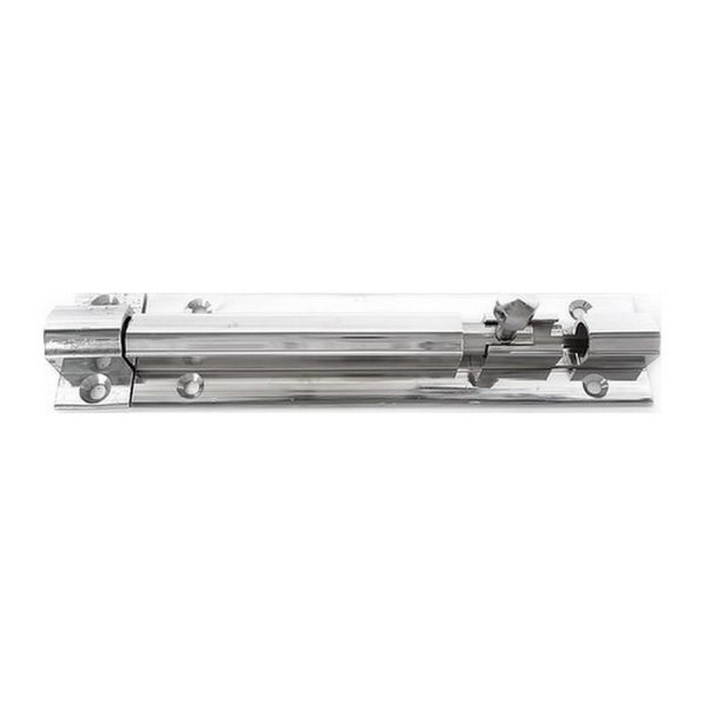 AG Chrome Barrel Bolt Latch (4")