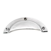 AG Draw Pull Plain Cast Chrome
