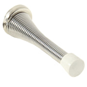 AG Chrome Round Spring Door Stop (3" Long)