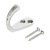 AG Single Wardrobe Hook in Chrome (50mm)
