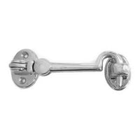 AG Silent Chrome Cabin Hook (100mm)