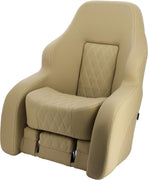 VETUS Boat seat “Commander”,  skai diamond brown-beige