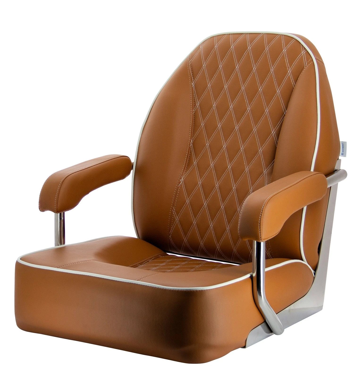 VETUS Seat "Master", skai orange brown (cognac),