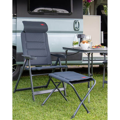 Crespo Footrest AP/211 Air Deluxe in Grey