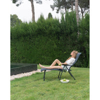 Crespo Footrest RP/215 Air Deluxe in Grey