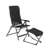Crespo Footrest AP/231 Air Deluxe in Black