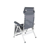 Crespo Zero Gravity Chair AL/232 in Dark Grey