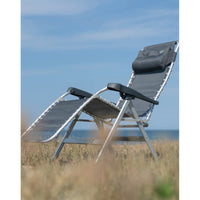Crespo Zero Gravity Chair AL/232 in Dark Grey