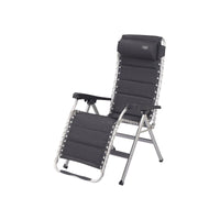 Crespo Zero Gravity Chair AL/232 Deluxe in Dark Grey