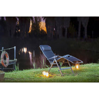 Crespo Zero Gravity Chair AL/232 Deluxe in Dark Grey