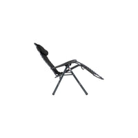 Crespo Zero Gravity Chair AP/232 Air Deluxe in Black