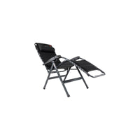 Crespo Zero Gravity Chair AP/232 Air Deluxe in Black