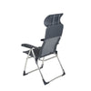 Crespo Chair AL/215 Compact in Dark Grey