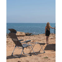 Crespo Chair AL/215 Compact in Dark Grey